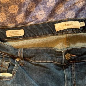 Torrid 22 Girlfriend jeans